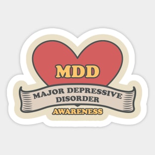 Major Depressive Disorder Sticker